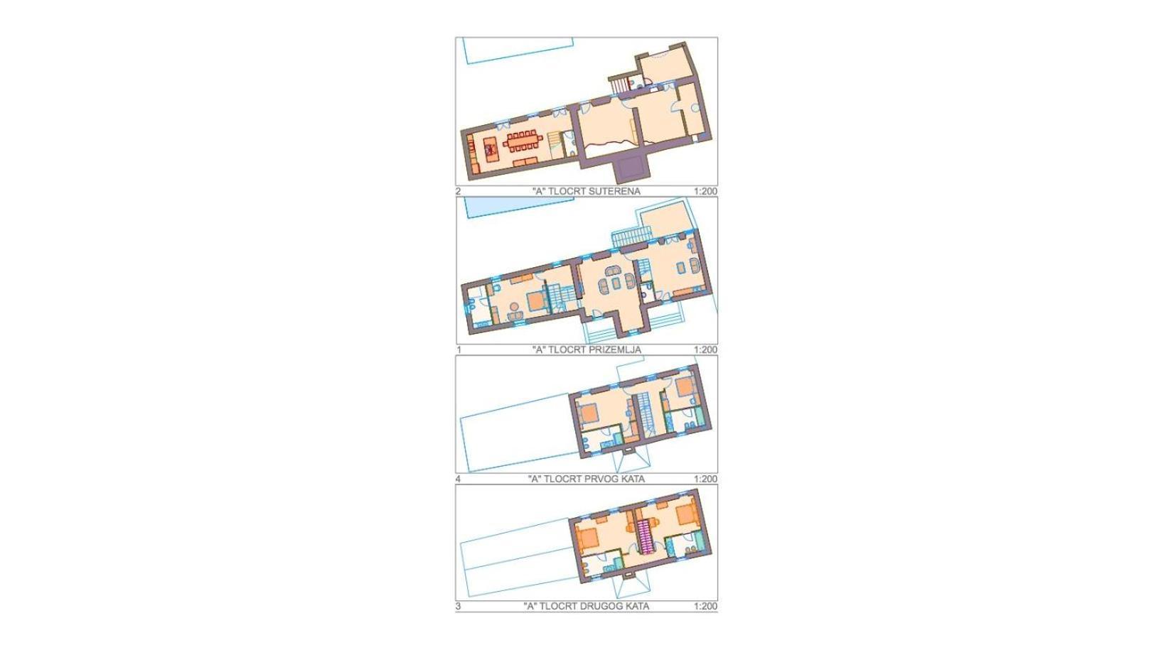 Villa Poropati, Groznjan, Istria - Luxury Countryside Estate For Up To 19 Persons - Large Pool Of 80M2 With Kids Section Εξωτερικό φωτογραφία